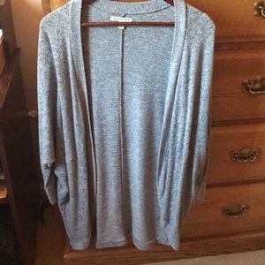 Long Gray AE Cardigan